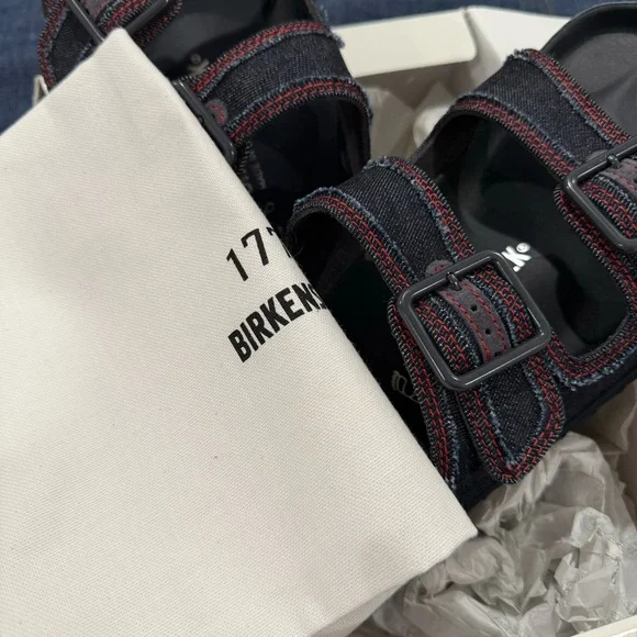 NEW with tags & box Authentic rare Brickenstock 1774 denim RARE - Picture 6 of 11